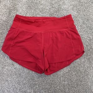 Lululemon Speed up Mid rise short 4" Long